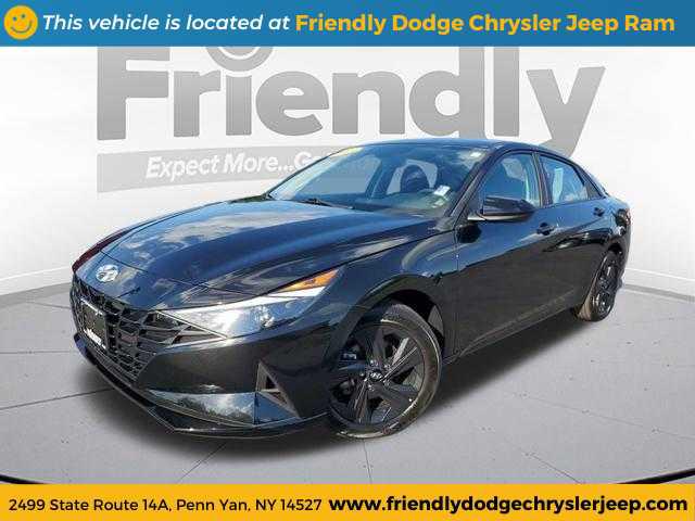 2023 Hyundai Elantra Hybrid Blue