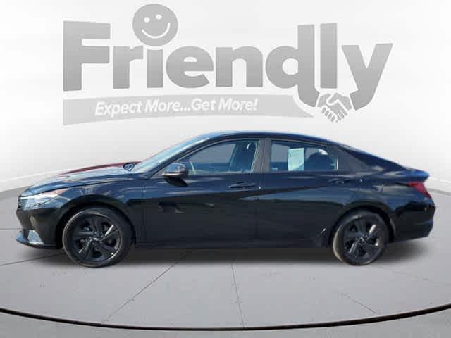 2023 Hyundai Elantra Hybrid Blue