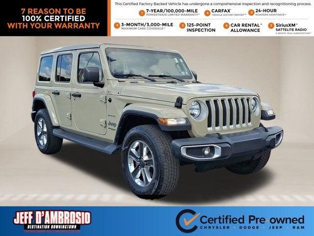 2022 Jeep Wrangler Unlimited Sahara 4x4