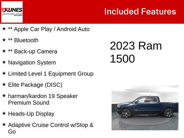 2023 RAM 1500 Limited Crew Cab 4x4 57 Box