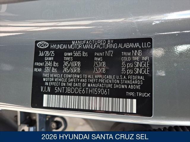 2026 Hyundai Santa Cruz SEL