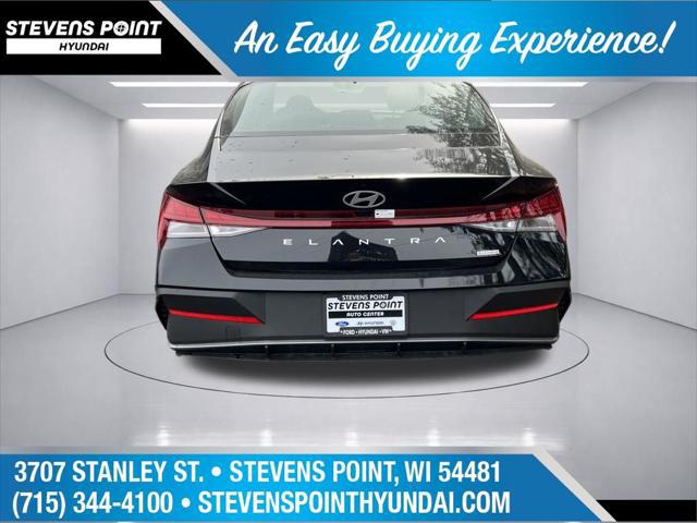 2025 Hyundai Elantra Hybrid Blue