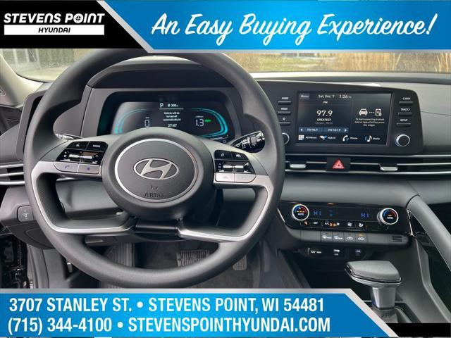 2025 Hyundai Elantra Hybrid Blue