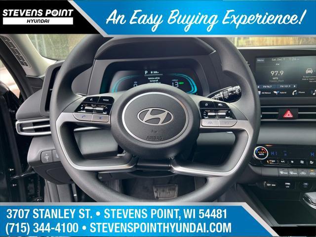 2025 Hyundai Elantra Hybrid Blue