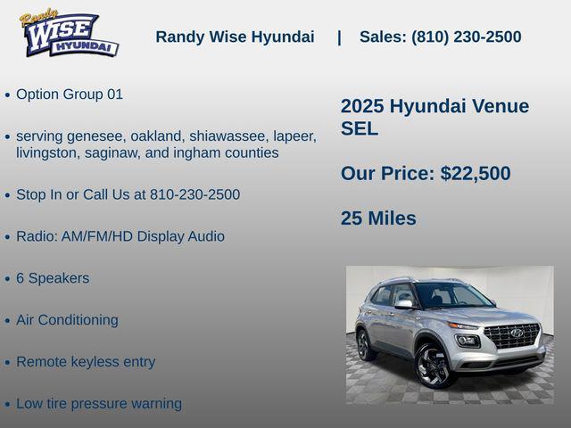 2025 Hyundai Venue SEL