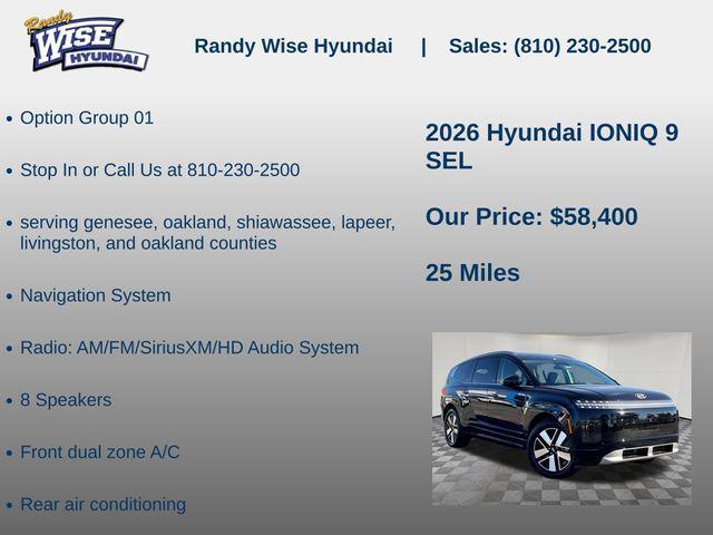 2026 Hyundai IONIQ 9 SEL