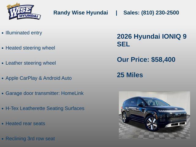 2026 Hyundai IONIQ 9 SEL