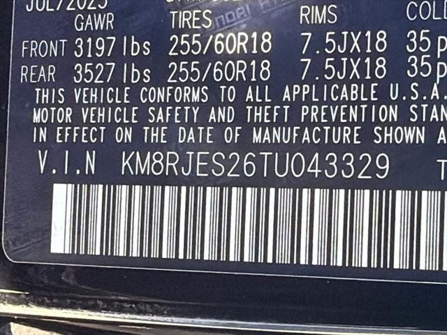 2026 Hyundai Palisade XRT Pro