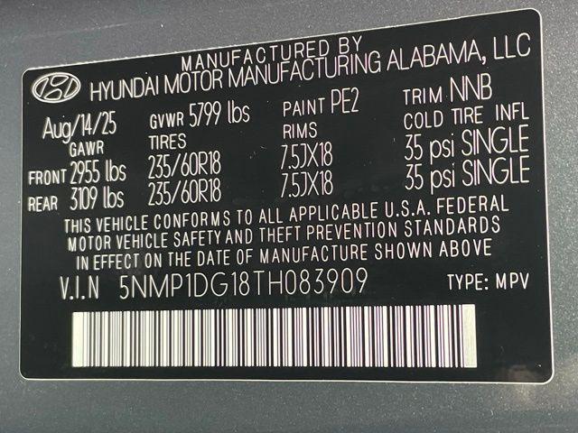2026 Hyundai Santa Fe Hybrid SE