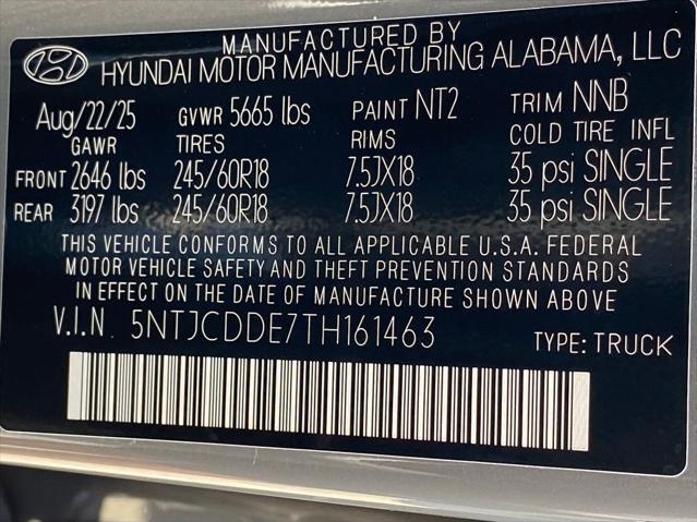 2026 Hyundai Santa Cruz SEL Activity