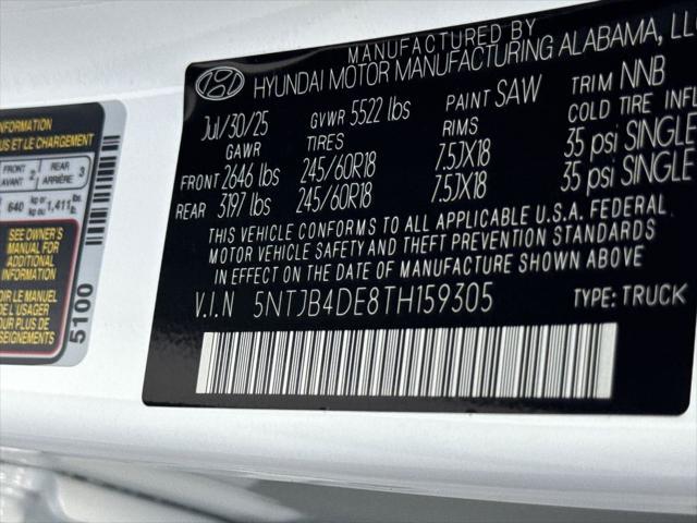 2026 Hyundai Santa Cruz SEL
