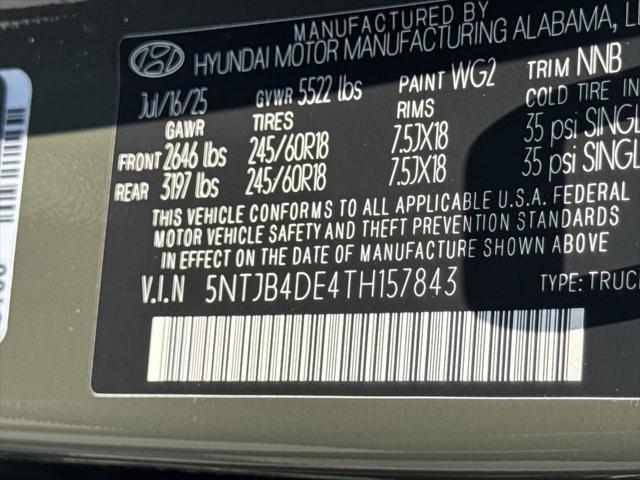 2026 Hyundai Santa Cruz SEL
