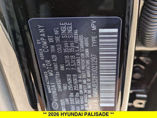 2026 Hyundai Palisade XRT Pro