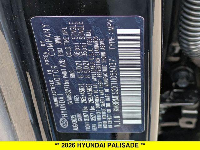 2026 Hyundai Palisade Calligraphy