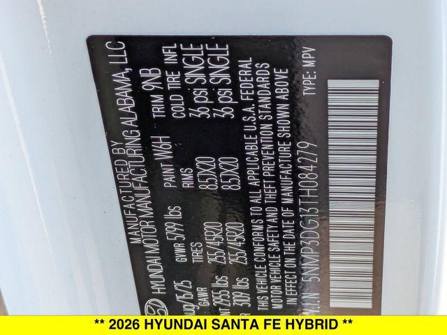 2026 Hyundai Santa Fe Hybrid Limited