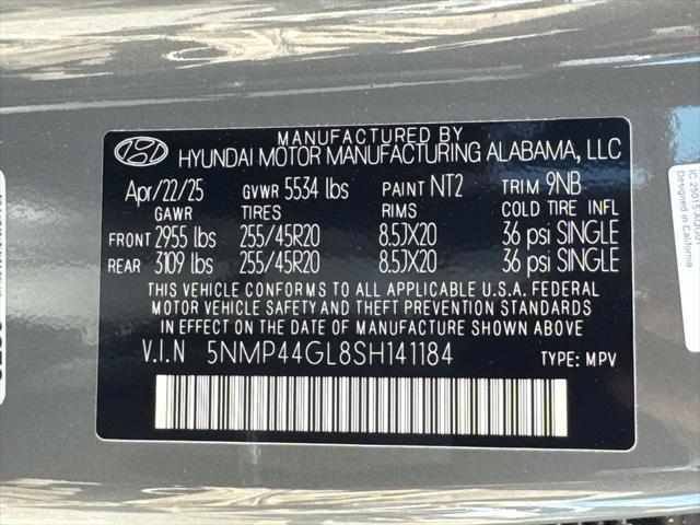 2025 Hyundai Santa Fe Limited