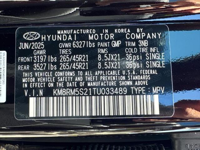 2026 Hyundai Palisade Calligraphy