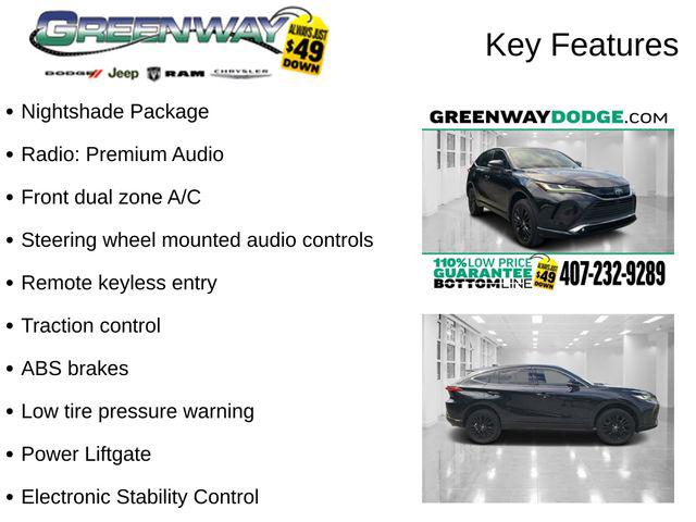 2024 Toyota Venza Nightshade Edition 2024 Toyota Venza Nightshade Edition