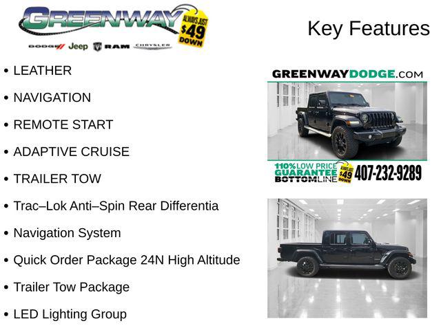 2022 Jeep Gladiator High Altitude 4x4