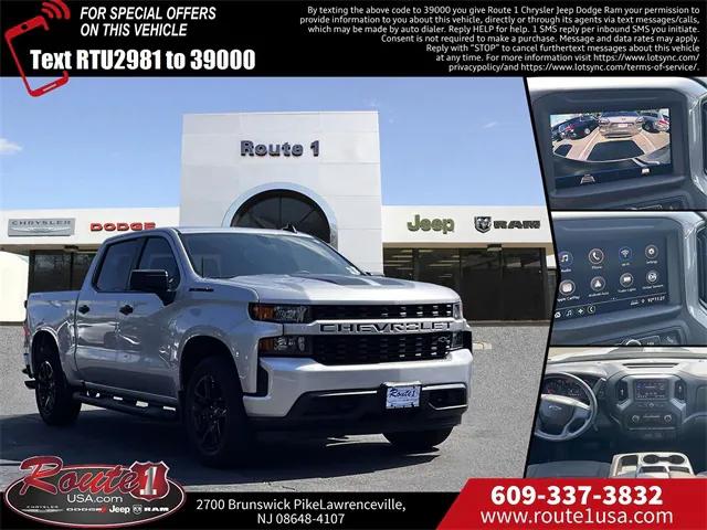 2022 Chevrolet Silverado 1500 LTD 4WD Crew Cab Short Bed Custom