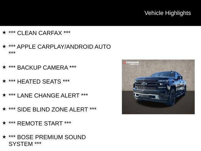 2020 Chevrolet Silverado 1500 4WD Crew Cab Short Bed RST