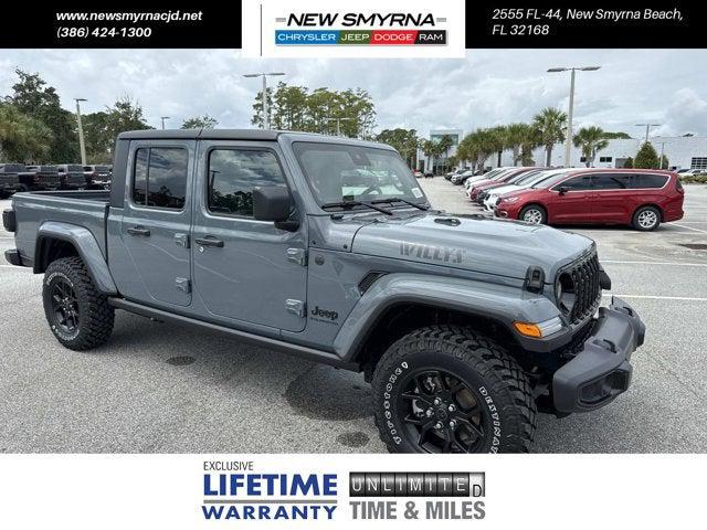2025 Jeep Gladiator GLADIATOR WILLYS 4X4 2025 Jeep Gladiator GLADIATOR WILLYS 4X4