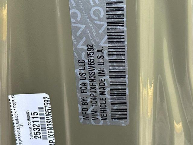 2025 Jeep Wrangler 4-Door Rubicon 4x4