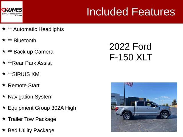 2022 Ford F-150 XLT 2022 Ford F-150 XLT
