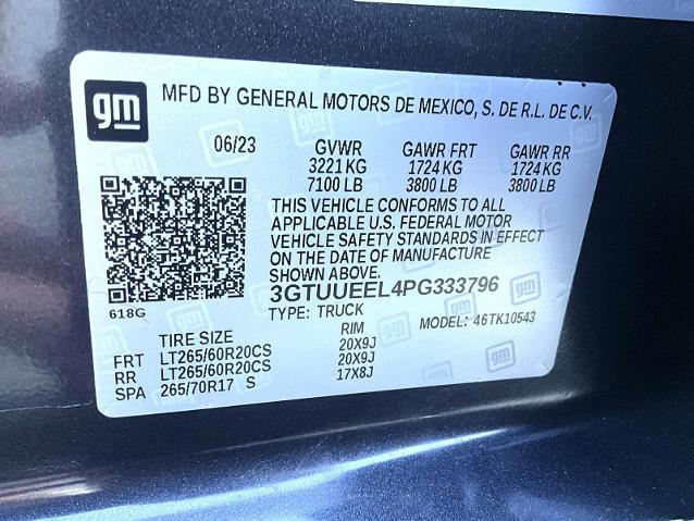 2023 GMC Sierra 1500 4WD Crew Cab Short Box AT4
