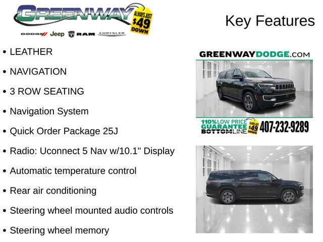 2023 Wagoneer Wagoneer L Series II 4x2