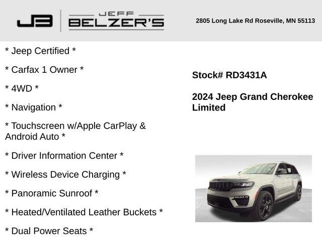 2024 Jeep Grand Cherokee Limited 4x4