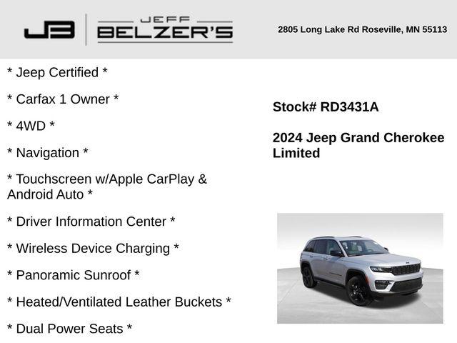 2024 Jeep Grand Cherokee Limited 4x4