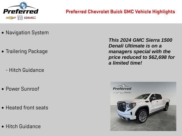 2024 GMC Sierra 1500 4WD Crew Cab Short Box Denali Ultimate 2024 GMC Sierra 1500 4WD Crew Cab Short Box Denali Ultimate