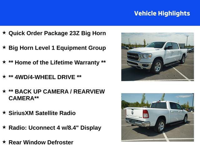 2020 RAM 1500 Big Horn Crew Cab 4x4 57 Box