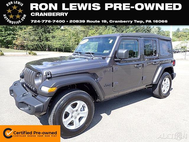 2022 Jeep Wrangler Unlimited Sport S 4x4