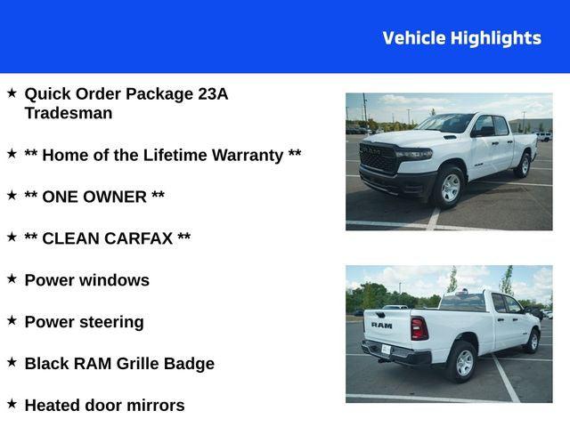 2025 RAM 1500 Tradesman Quad Cab 4x2 64 Box