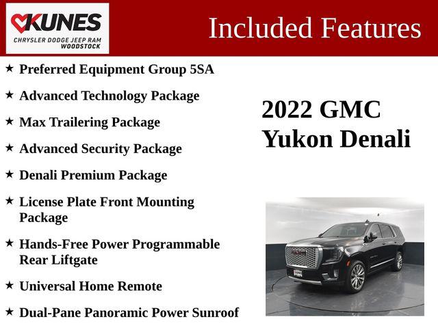 2022 GMC Yukon 4WD Denali