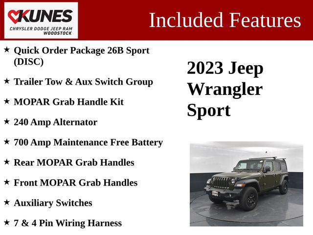 2023 Jeep Wrangler 4-Door Sport 4x4