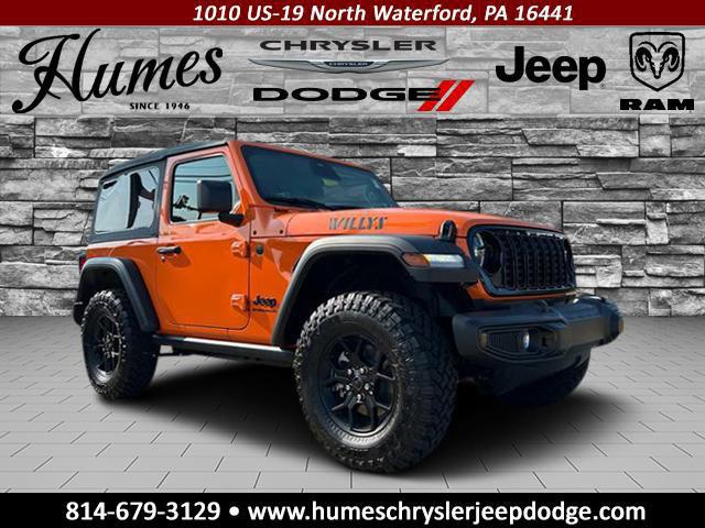 2025 Jeep Wrangler WRANGLER 2-DOOR WILLYS 2025 Jeep Wrangler WRANGLER 2-DOOR WILLYS