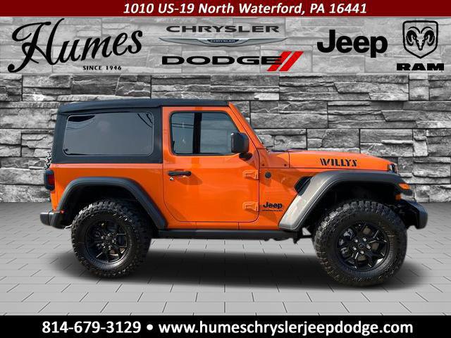 2025 Jeep Wrangler WRANGLER 2-DOOR WILLYS 2025 Jeep Wrangler WRANGLER 2-DOOR WILLYS