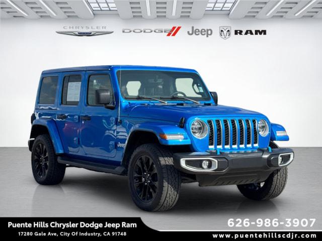 2022 Jeep Wrangler 4xe Unlimited Sahara 4x4 2022 Jeep Wrangler 4xe Unlimited Sahara 4x4