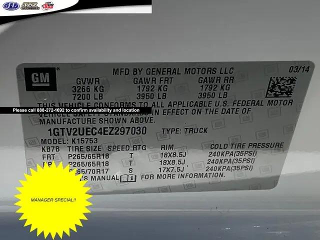2014 GMC Sierra 1500 SLE