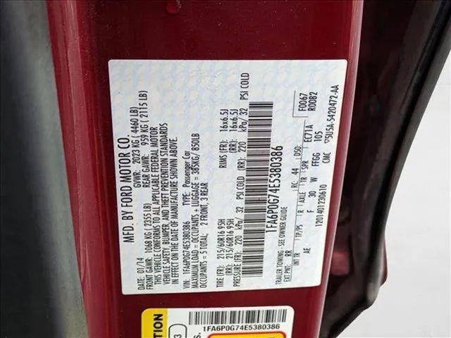 2014 Ford Fusion S
