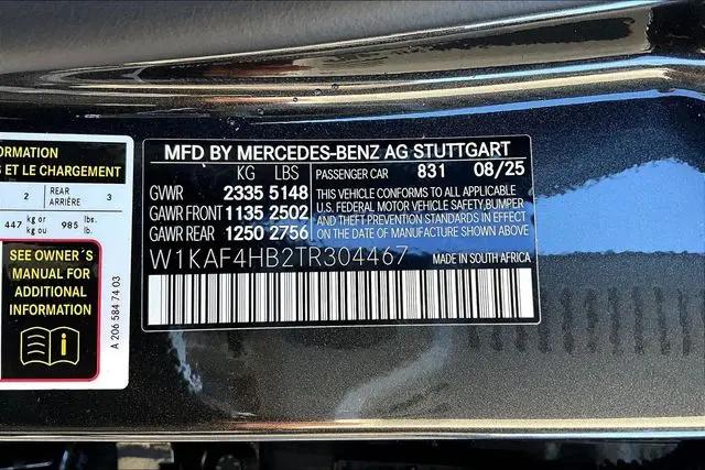 2026 Mercedes-Benz C-CLASS C 300 C 300