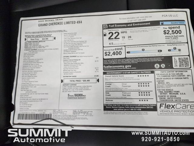 2025 Jeep Grand Cherokee Limited 4x4