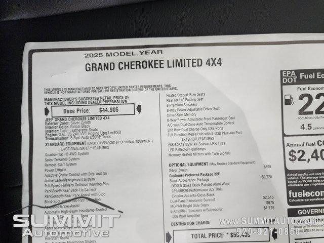 2025 Jeep Grand Cherokee Limited 4x4