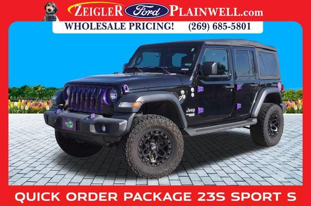 2018 Jeep Wrangler Unlimited Sport S 4x4 2018 Jeep Wrangler Unlimited Sport S 4x4