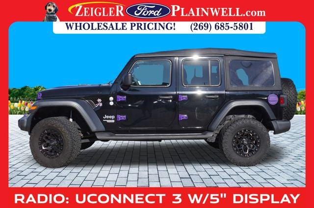 2018 Jeep Wrangler Unlimited Sport S 4x4 2018 Jeep Wrangler Unlimited Sport S 4x4