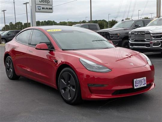 2022 Tesla Model 3 Long Range Dual Motor All-Wheel Drive 2022 Tesla Model 3 Long Range Dual Motor All-Wheel Drive