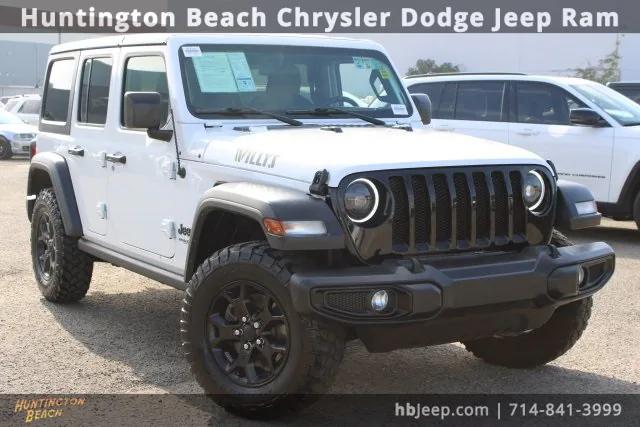 2021 Jeep Wrangler Unlimited Willys Sport 4x4 2021 Jeep Wrangler Unlimited Willys Sport 4x4